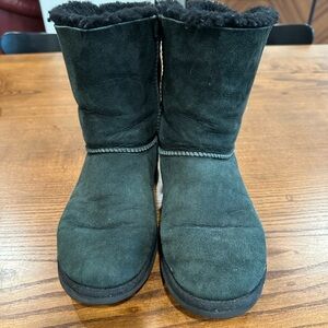 UGG Black Suede Boots